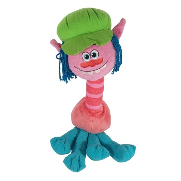 DreamWorks Cooper Troll Plush Toy Child Movie Musical Soft Clean - Picture 1 of 9